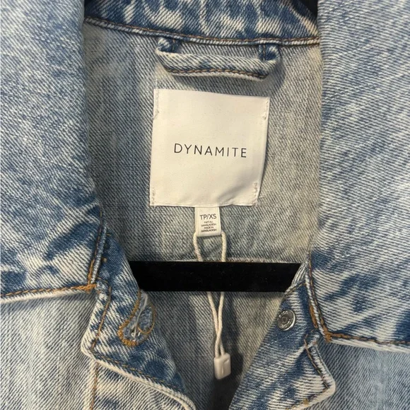 Dynamite Light Blue Denim Jacket - Picture 3 of 5